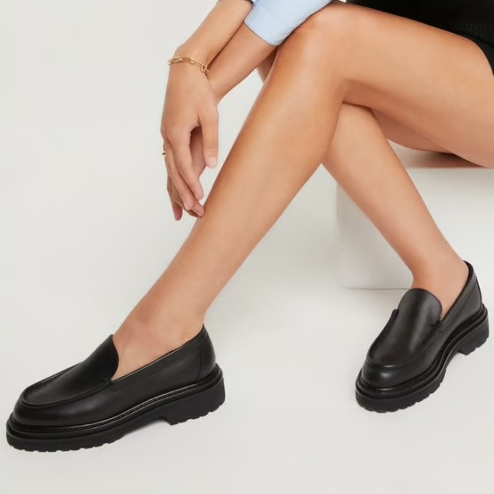 BNIB Legres Model 20 tread-sole loafers